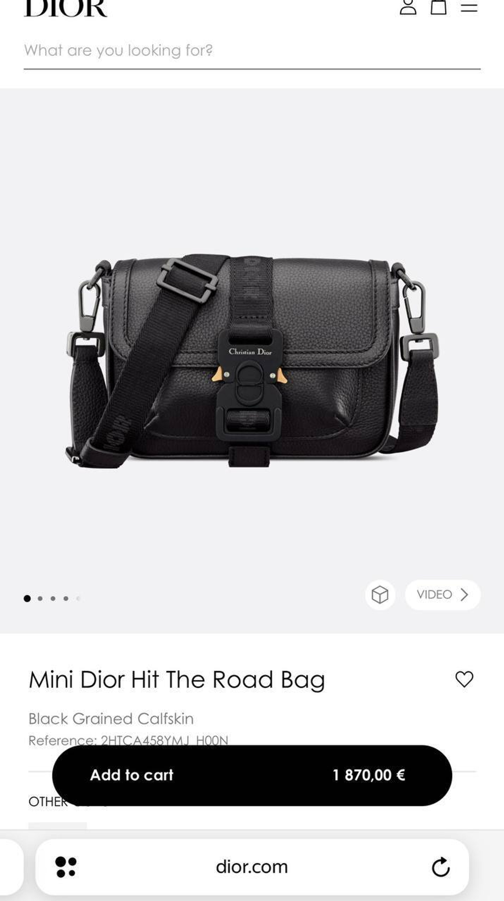 Сумка Dior