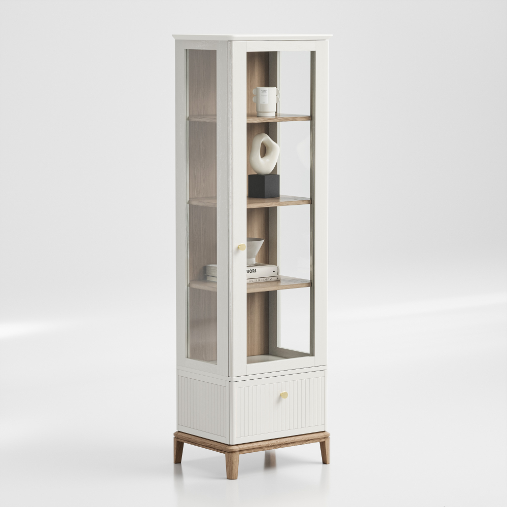 Узкая витрина CR161