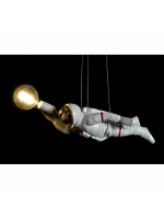 Потолочный светильник DKD Home Decor Чёрный Белый Смола 220 V 50 W (46 x 14.5 x 20 cm) (2 pcs)