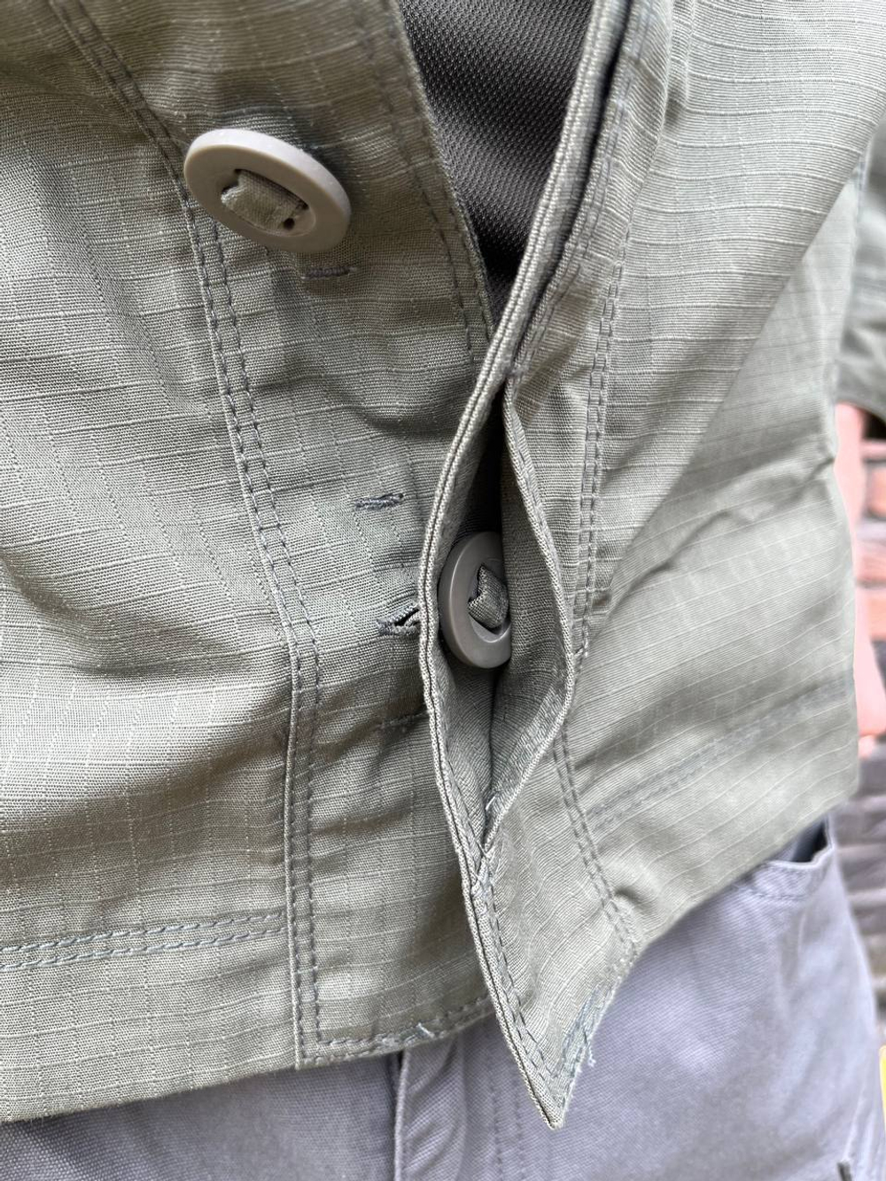 Рубашка олива рипстоп