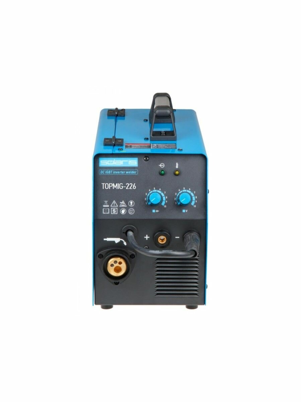 SOLARIS Полуавтомат сварочный с горелкой 3 м 6.16 кВт TOPMIG-226WG3