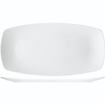 Блюдо «Опшенс» прямоугольное;фарфор;,H=15,L=405,B=205мм;белый (Цвет: белый)