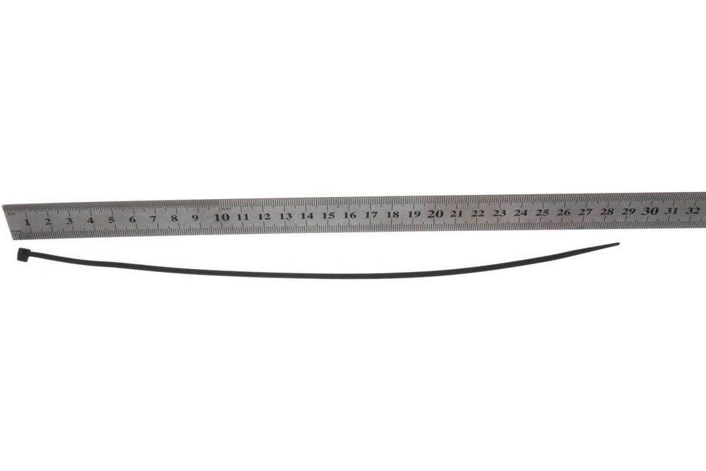 ХОМУТЫ СИБРТЕХ ПЛАСТИКОВЫЕ ЧЕРНЫЕ 300Х3,6ММ 100ШТ 45560