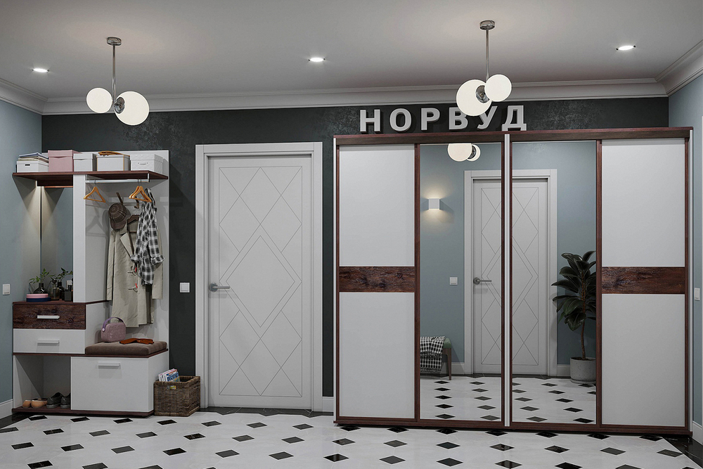 Прихожая Норвуд. Комплект 2