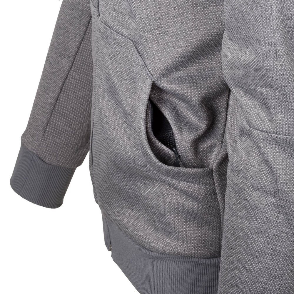 Helikon-Tex URBAN TACTICAL HOODIE (FullZip)® - Melange Grey