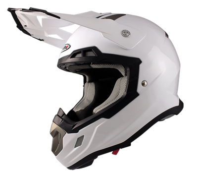 Шлем SHIRO MX917 Mono White