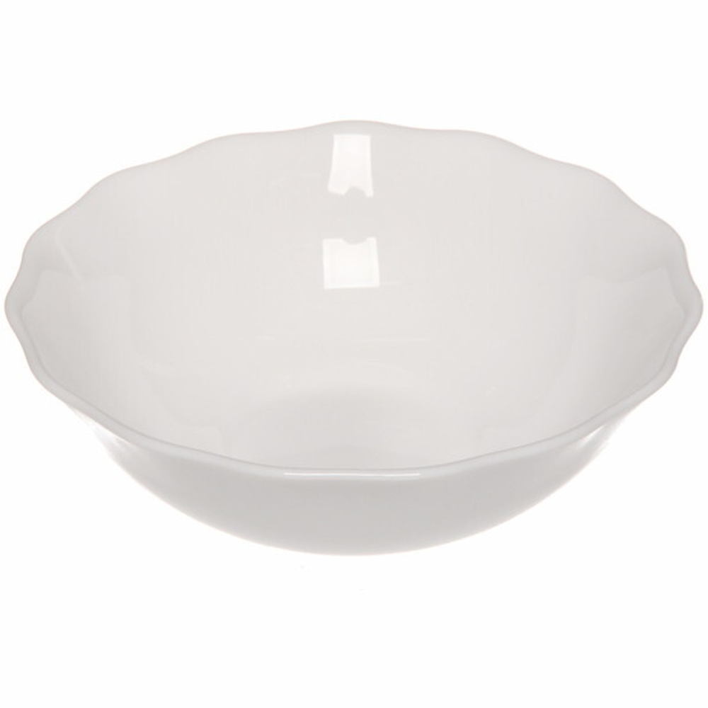 Салатник «White magic» 500мл стеклокерамика 13,5*4,5см Ромашка