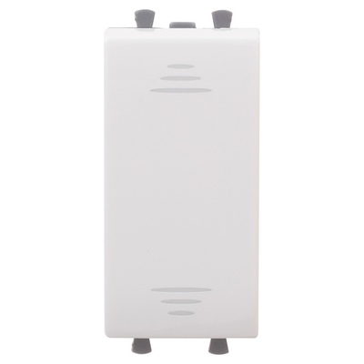 Переключатель модульный, "Avanti", "Белое облако", 1 модуль