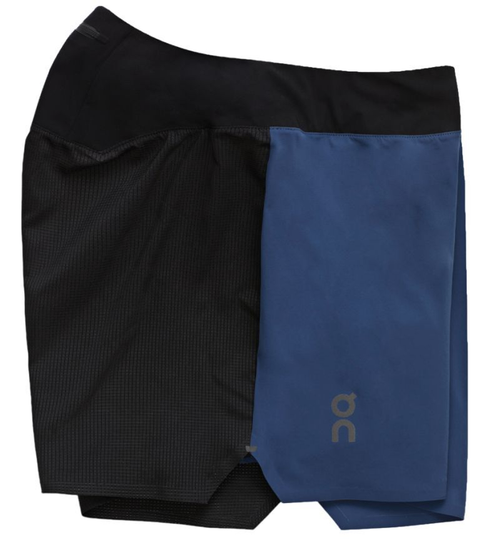 Мужские теннисные шорты ON The Roger 5" Lightweight Shorts - denim/black