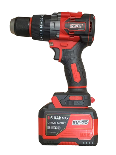 Дрель-шуруповерт аккумуляторная ударная 21V 6.0 AH