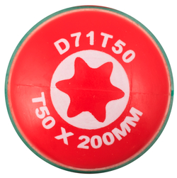D71T50 Отвертка стержневая TORX® ANTI-SLIP GRIP, T50х200