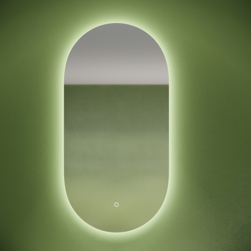 Зеркало Sancos Oval 55 см OV55C с подсветкой