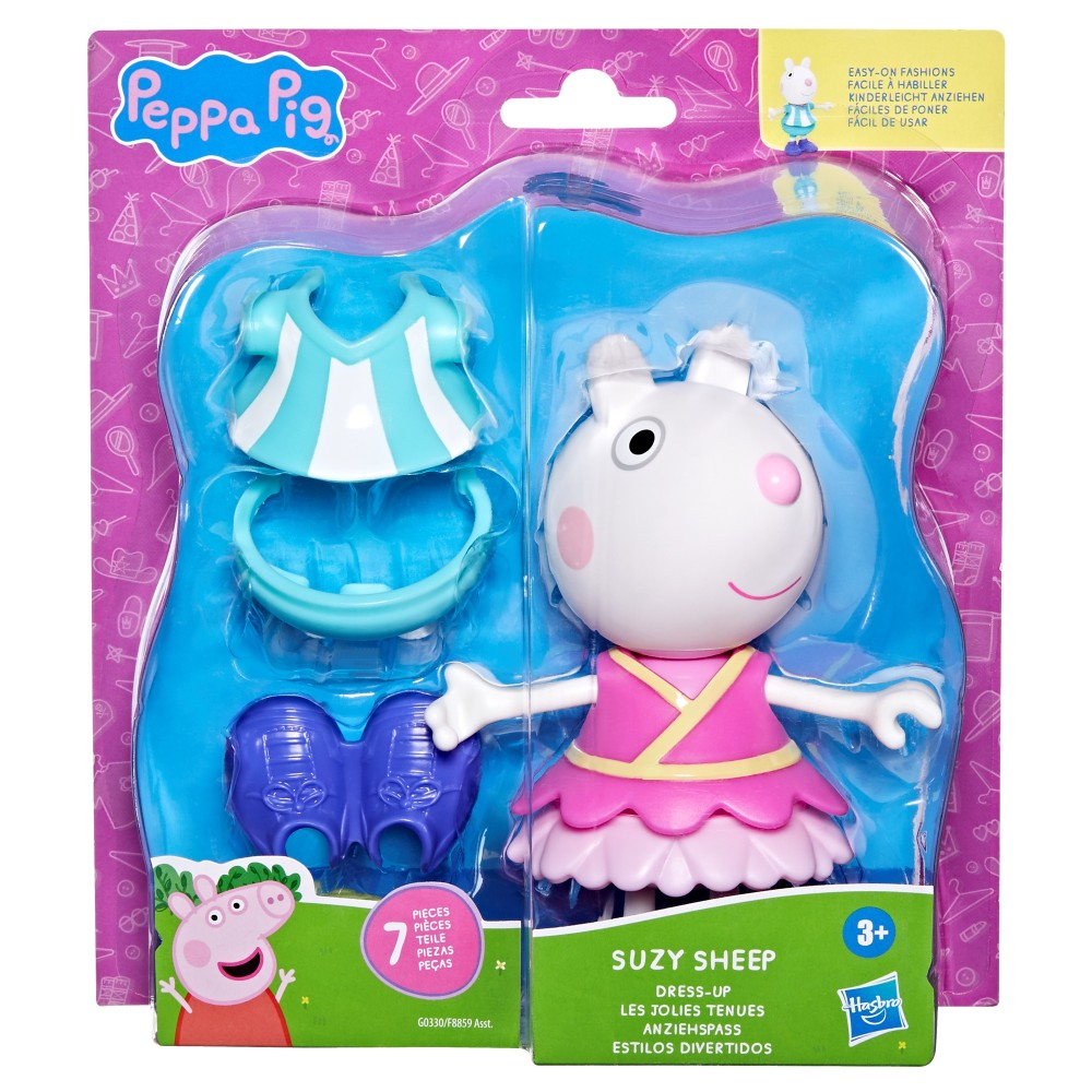 Hasbro Świnka Peppa - Овца Suzy Фигурка для переодевания + аксессуары G0330