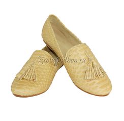 Лоферы из кожи питона SH-72