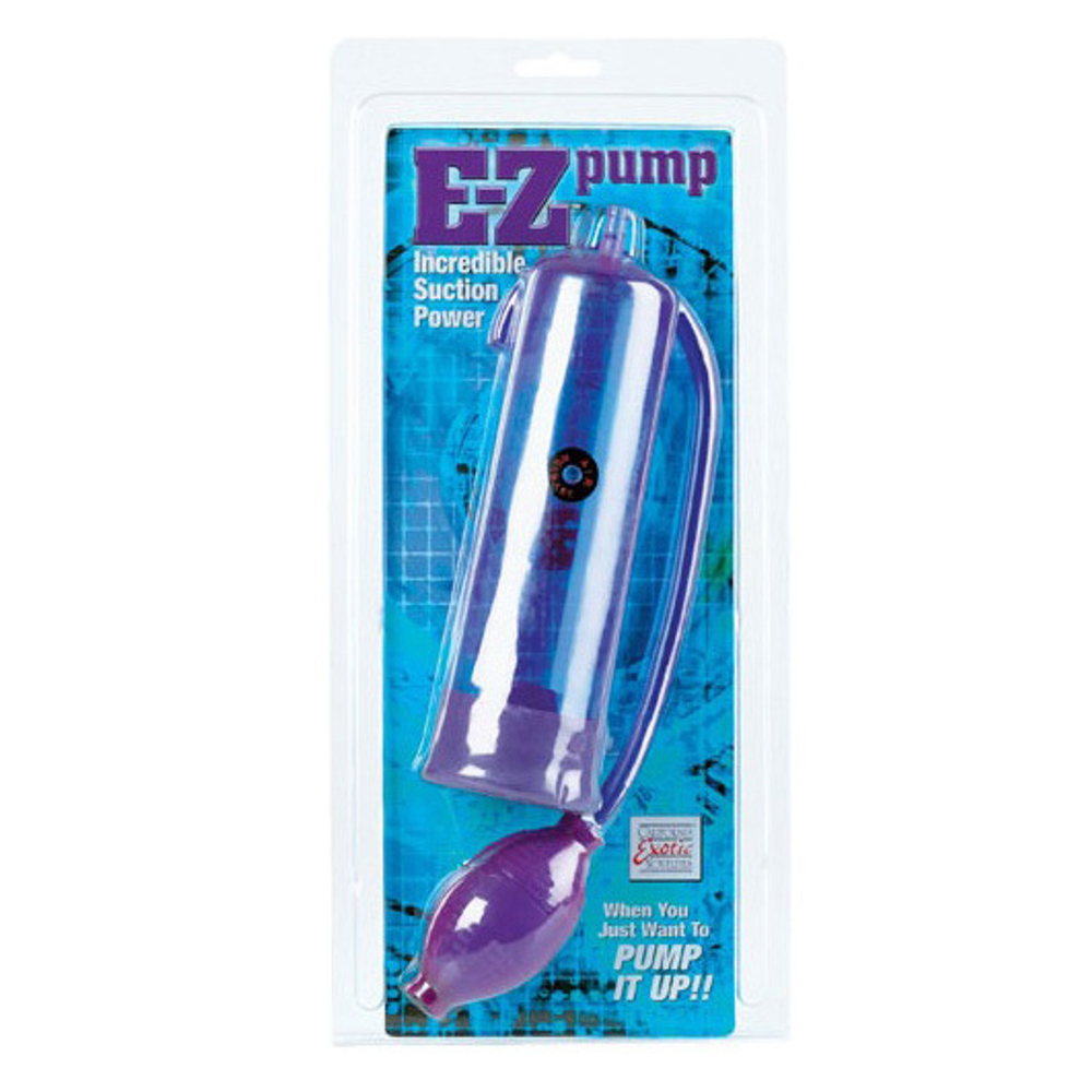 Фиолетовая вакуумная помпа California Exotic Novelties E-Z Pump SE-1021-00-2