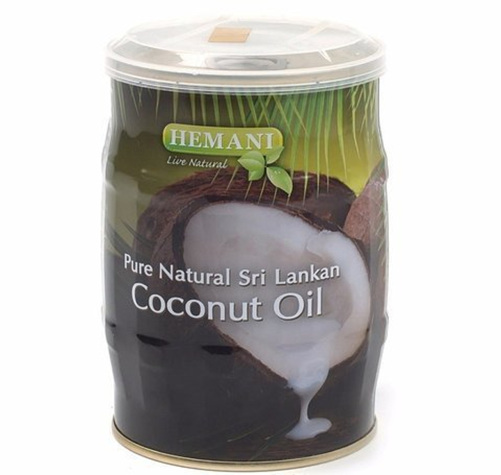 Масло Кокосовое Hemani Pure Natural Sri Lankan Coconut Oil ж/б 400 мл