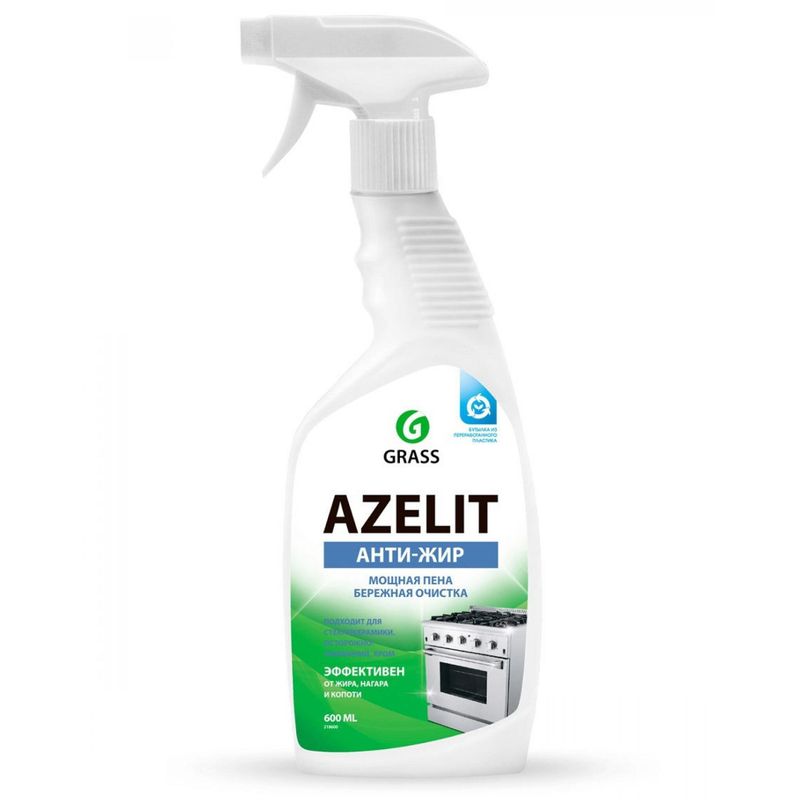 Средство чистящее  AZELIT Анти Жир для плит, духовок, грилей 600 мл/бут 8 бут/кор