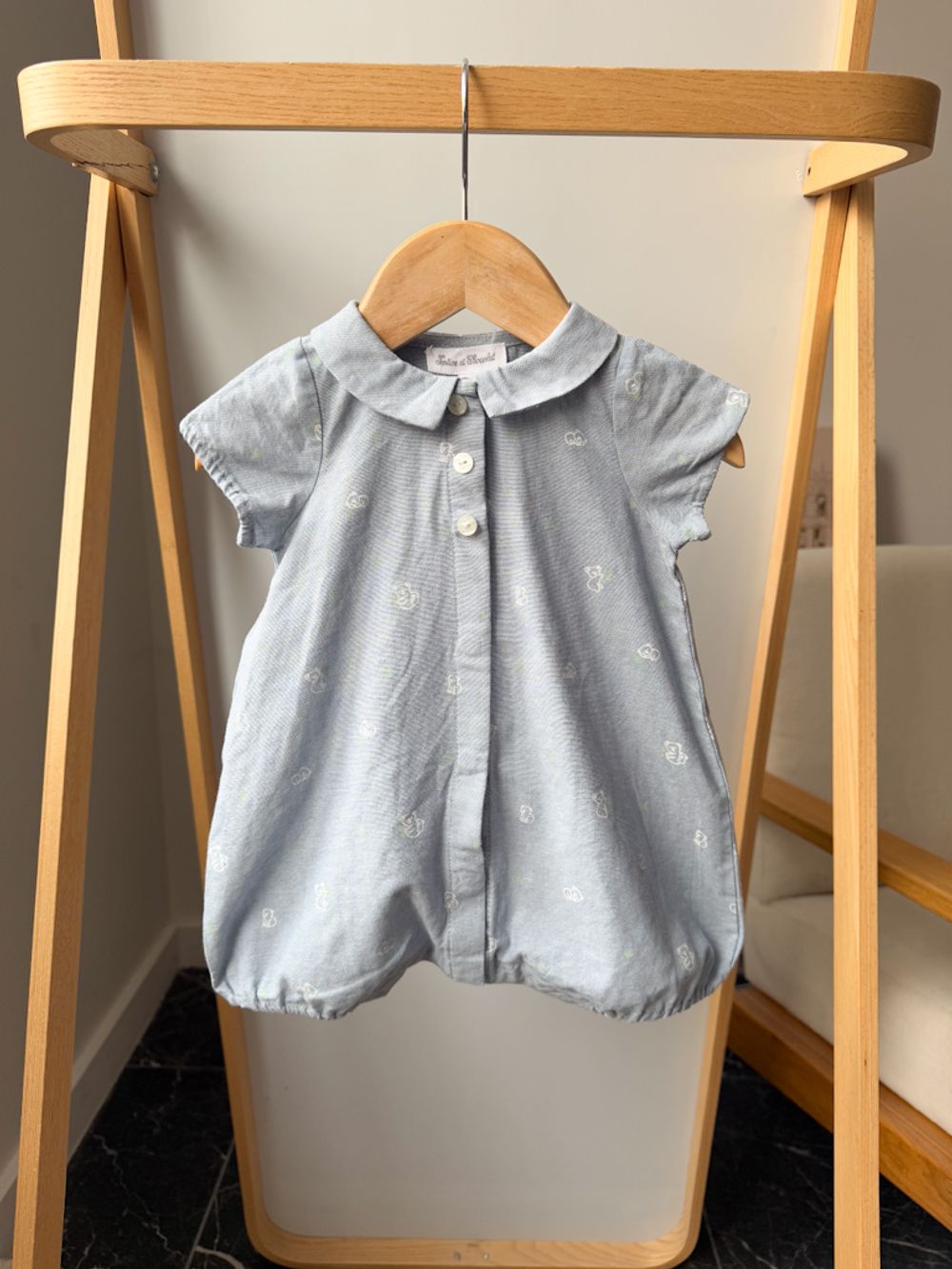 Хлопковый ромпер Tartine et Chocolat, 68