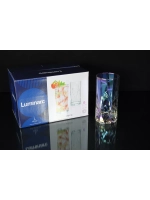 Набор высоких стаканов для напитков 6шт.