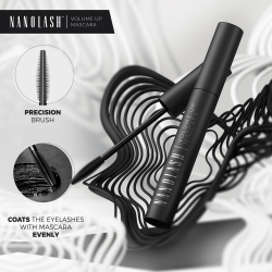 Nanolash Volume Up Mascara - Тушь для ресниц, увеличивающая объем и утолщающая, 10 ml