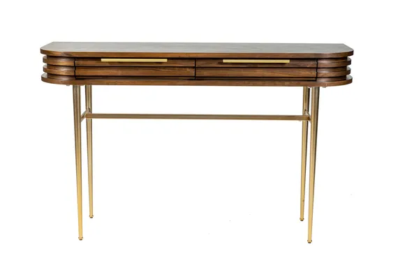 Консоль Alpha, 125х75 см, шпон американского ореха