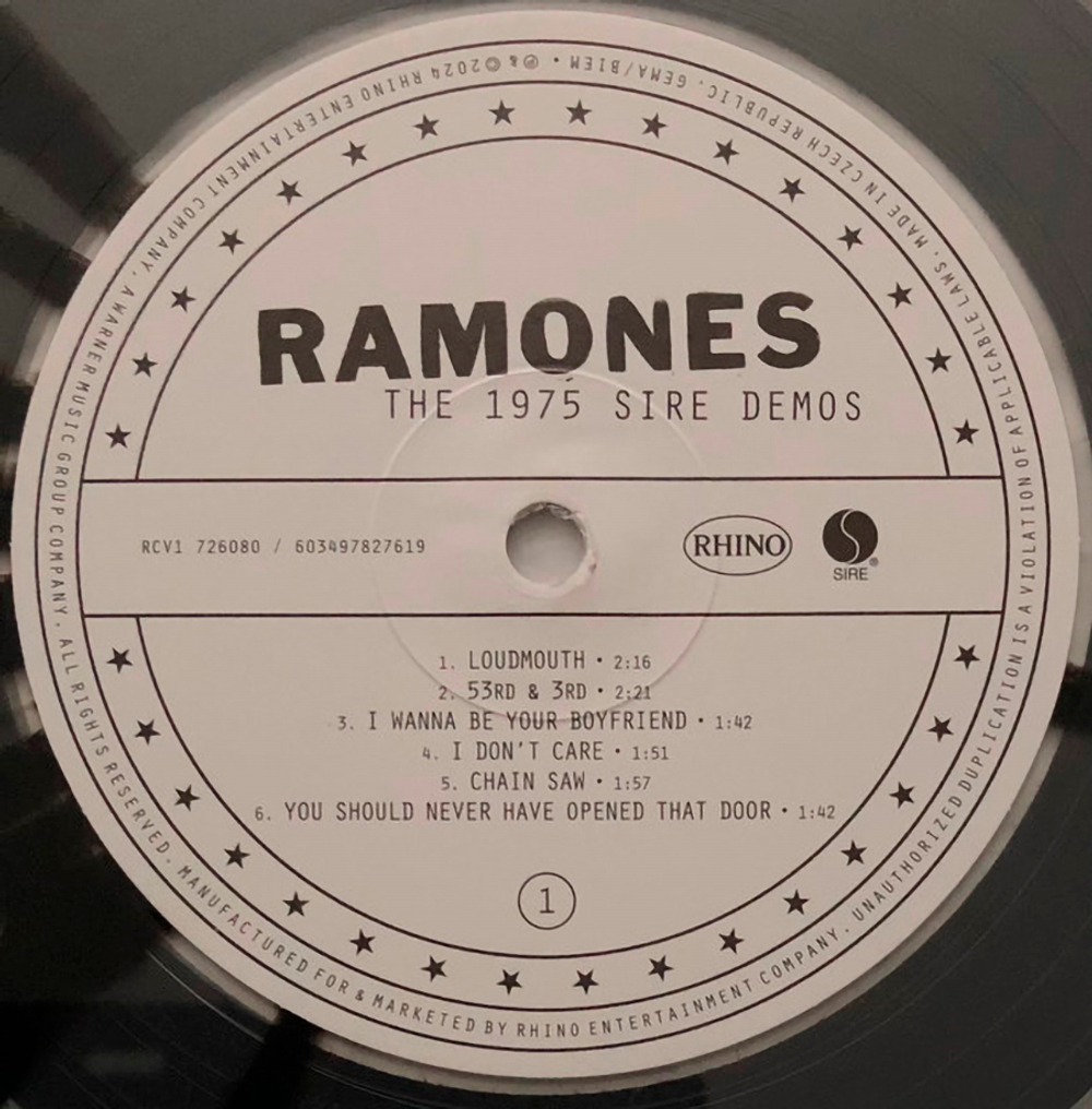 Ramones / The 1975 Sire Demos (Coloured Vinyl)(LP)