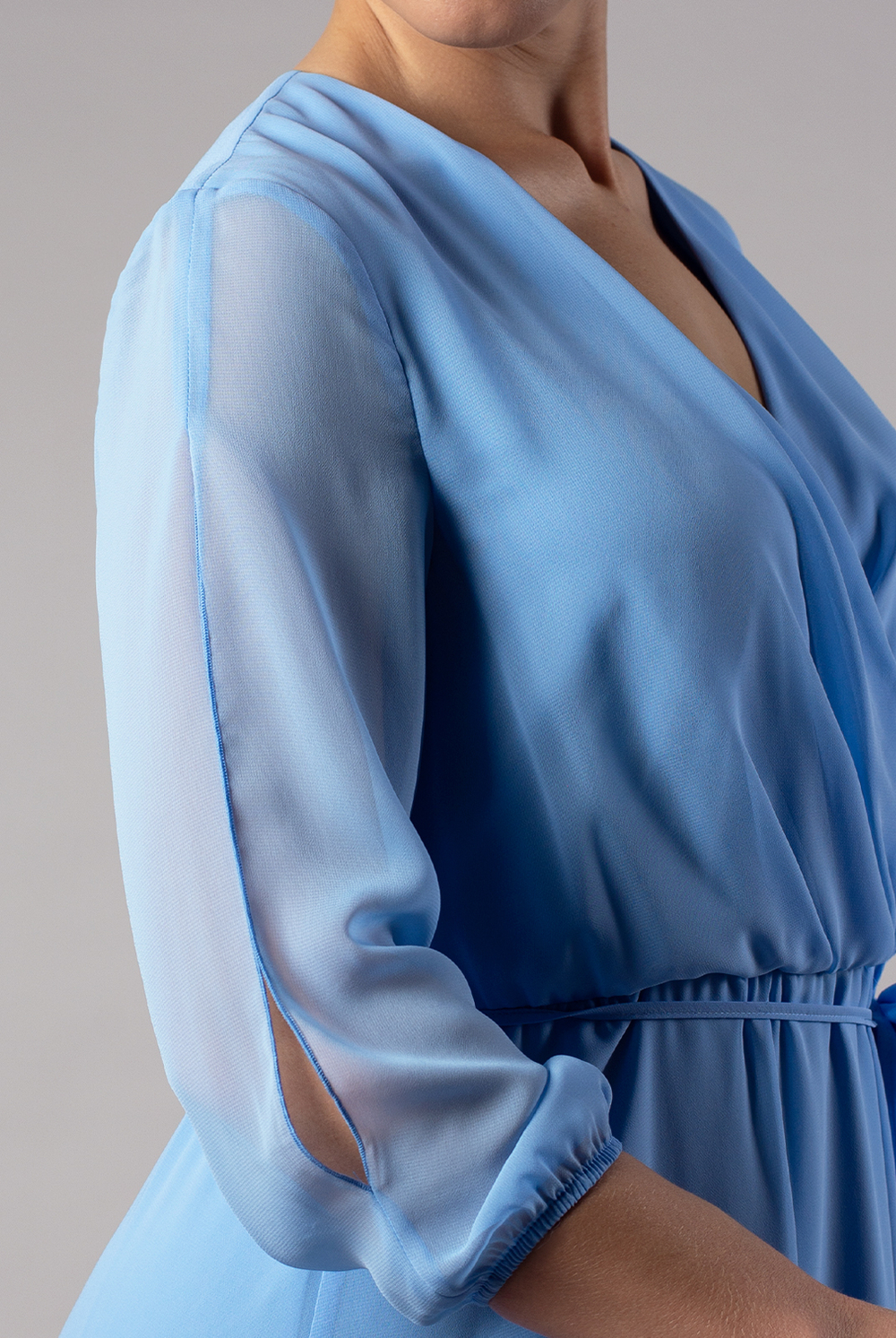 Платье женское 4356зп, Небесный #284Неб054356зп