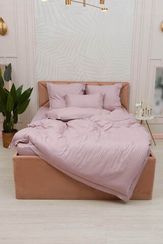 Моне (лиловый) страйп сатин 7Е