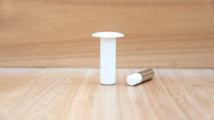 Упор дверной скрытый магнитный FANTOM PREMIUM HGT002. Белый