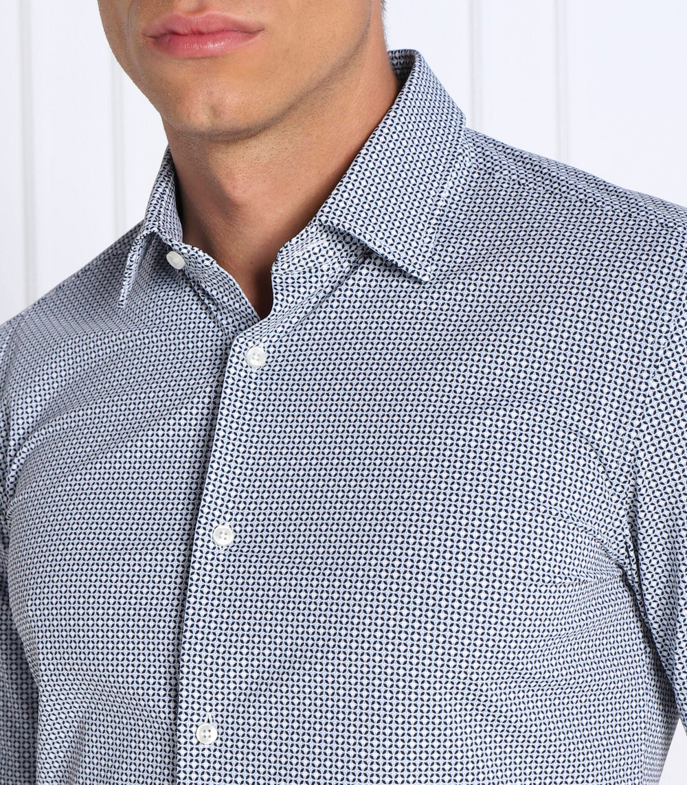 рубашка p-hank-kent BOSS BLACK - голубой(50478751)