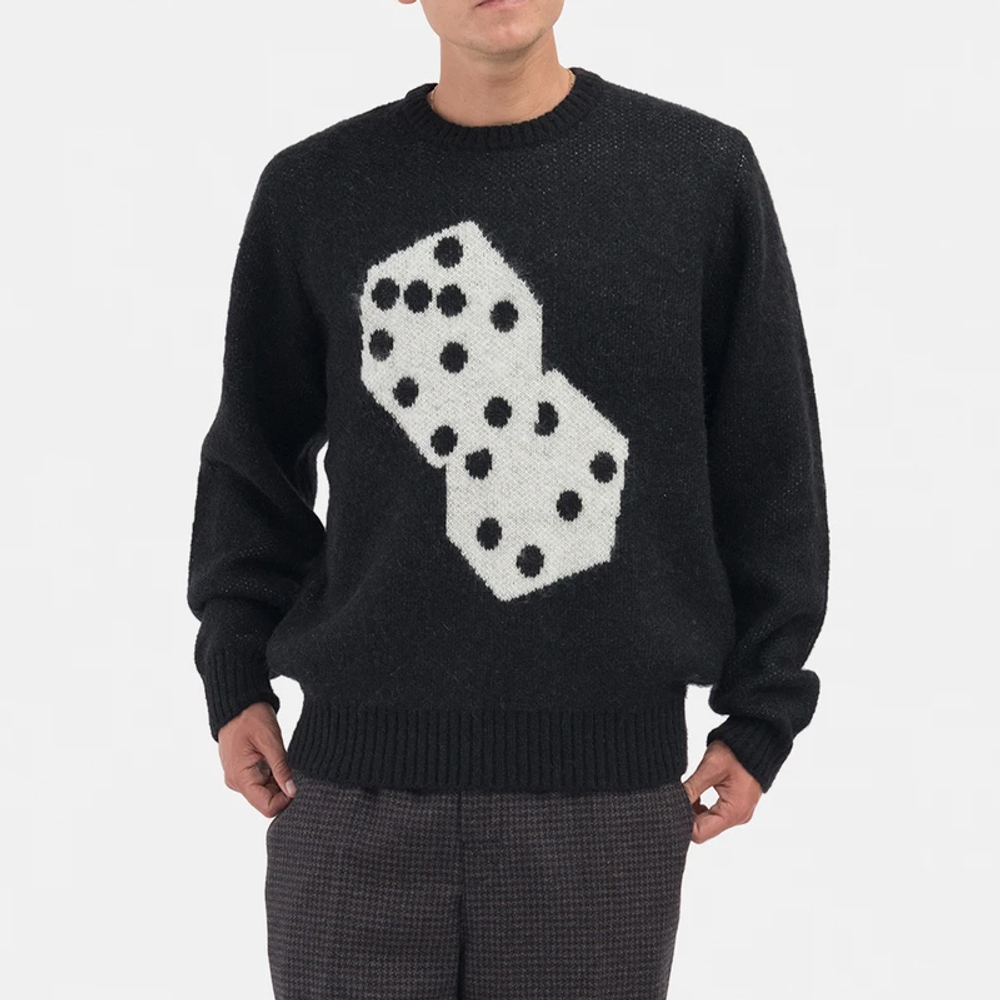 Толстовки Stussy Dice Mohair Sweater, 117097