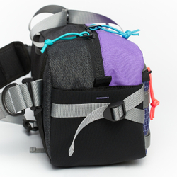 Сумка Technic Sling Baguette чернильный/серый/фиолетовый