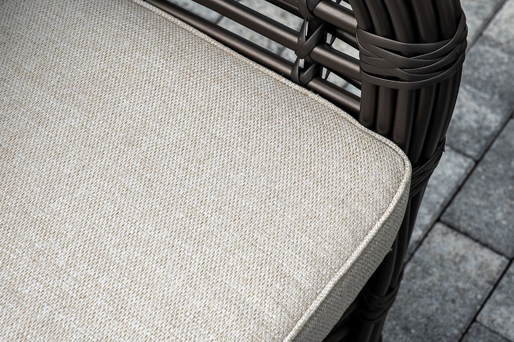 "Ницца" лаунж-зона из искусственного ротанга, цвет бронзовый