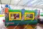 Коммерческий надувной батут "Зверинец", 4,5*4,5*2,5 м