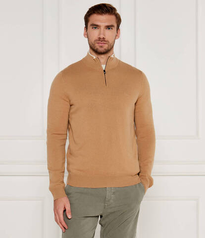 Шерстяной свитер Emarlo BOSS BLACK - бежевый(50530314)