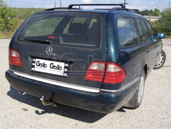 Оцинкованный фаркоп на Mercedes E-Class s210 универсал 1996-2003 (без электрики), Galia M027C