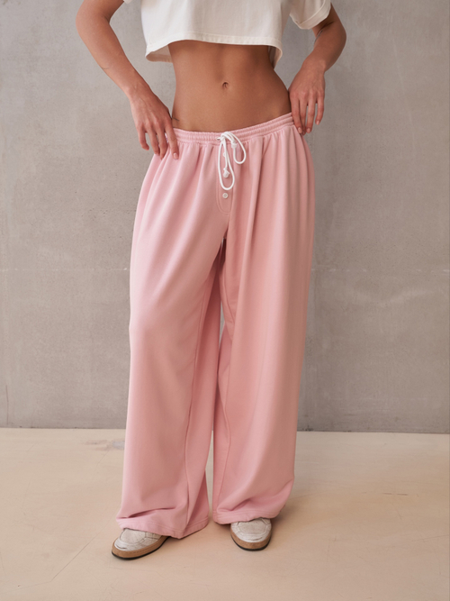 брюки шаровары из вареного футера