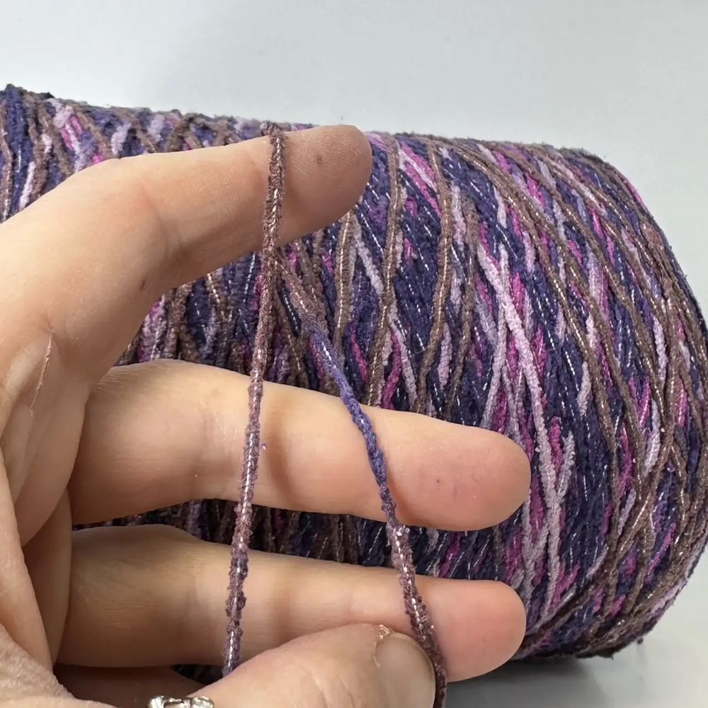 MERYLEBONE - Luxury Selection by Ri.Go; 90% шёлк, 10% п/а; 270м/100гр; col. 321, цвет: фиолетовый, бордо, коричневый, лаванда; S711