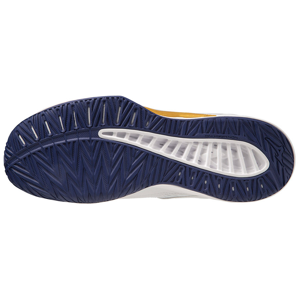 Кроссовки волейбольные мужские MIZUNO Thunder Blade Z V1GA237043, р.UK9 (рос.42), белый