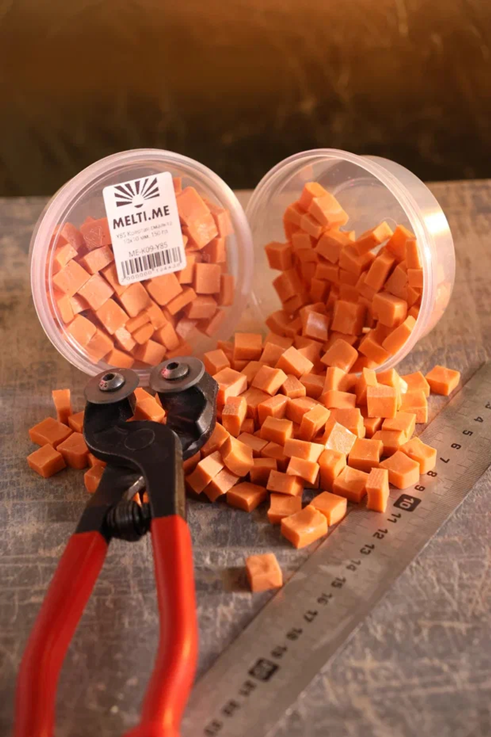 Нота Y85 Колотая смальта 10х10 мм, 150 гр