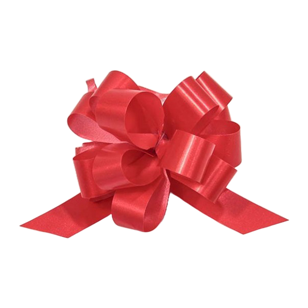 Бант Для Упаковки Подарка 1,8 Х 1,8 См (красный)