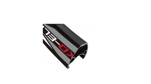 Обод 29" ALEXRIMS XD-ELITE алюминиевый, двойной, 32H, пистонированный, 622х19/25х22мм, TRS, F/V, анодированный, черный