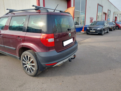 Фаркоп Skoda Yeti 2009-2018, условно-съемный,(без электрики) Трейлер.9720