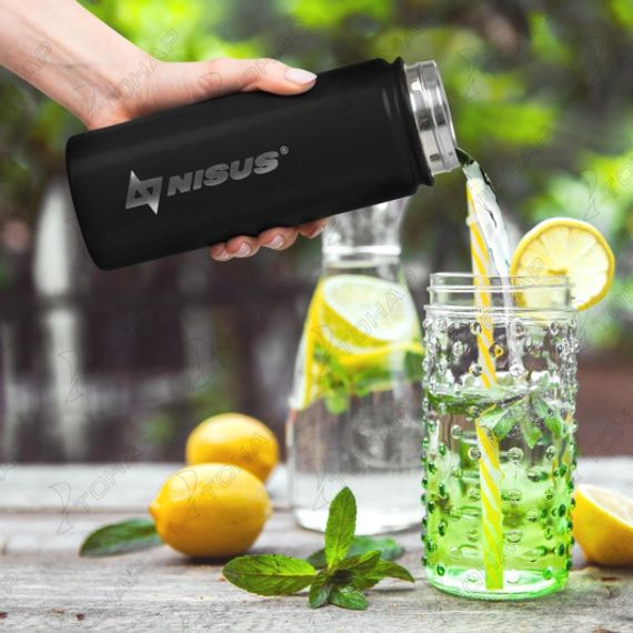 Термобутылка 530ML три крышки (NA.SW-18-B) Nisus