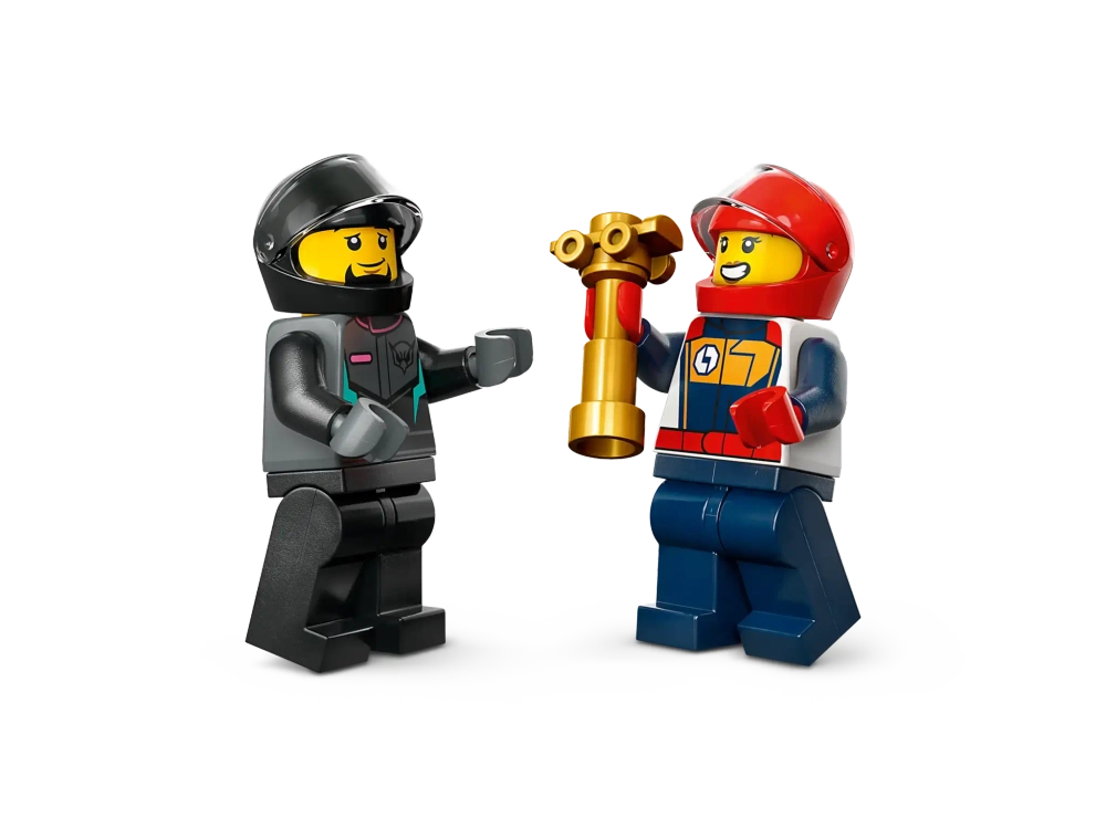 Конструктор LEGO City 60400 Гоночные картинг-кары и водители