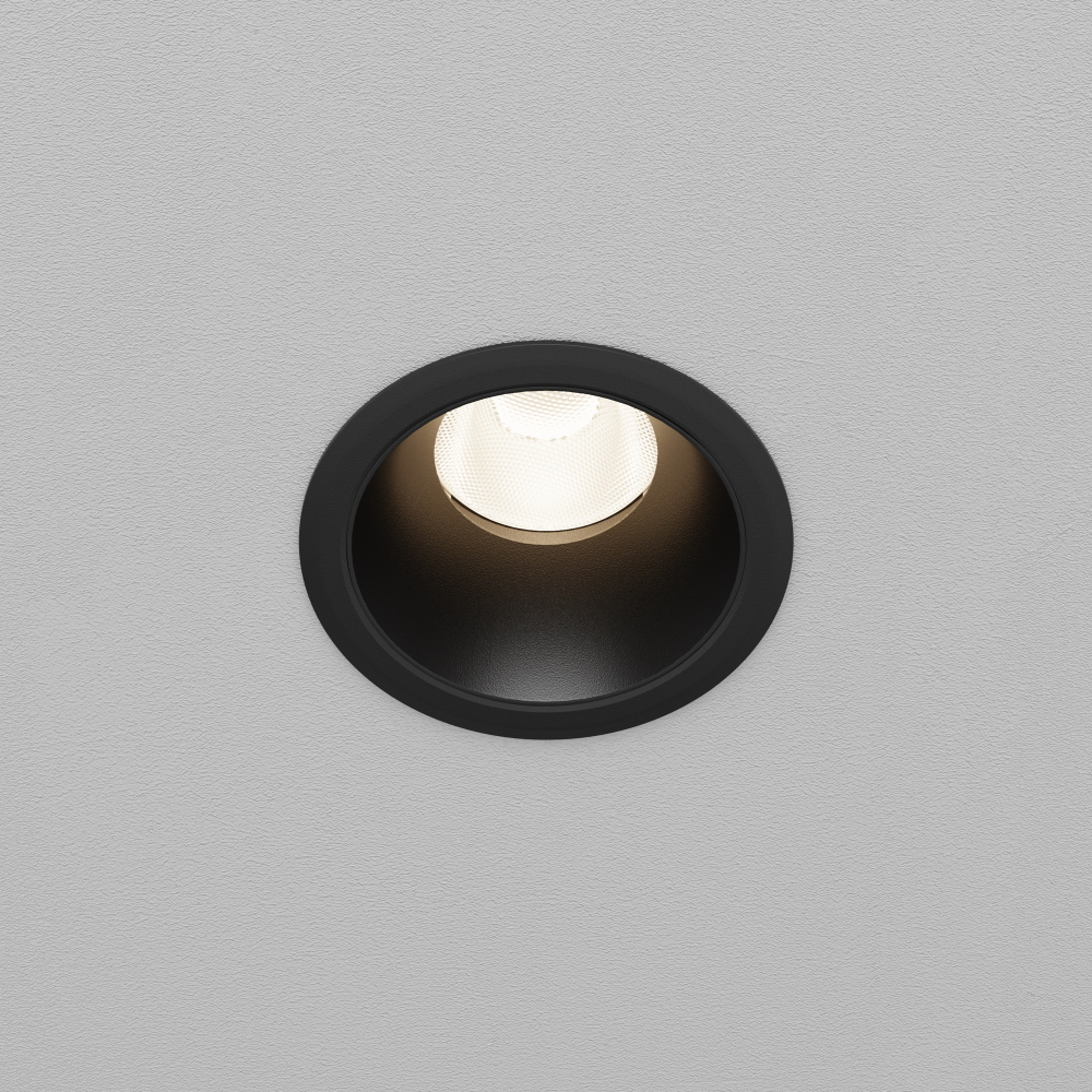 Встраиваемый светодиодный светильник Maytoni Dip DL115-10W-4K-B