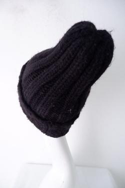 Шапка крупной вязки