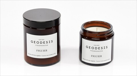 Свеча ароматическая Bonjour Geodesis Черный