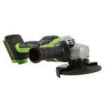 Угловая шлифовальная машина, аккумуляторная Greenworks GD24AGK4 Арт. 3200207UB, 24V, бесщеточная, c 1хАКБ 4 Ач и ЗУ