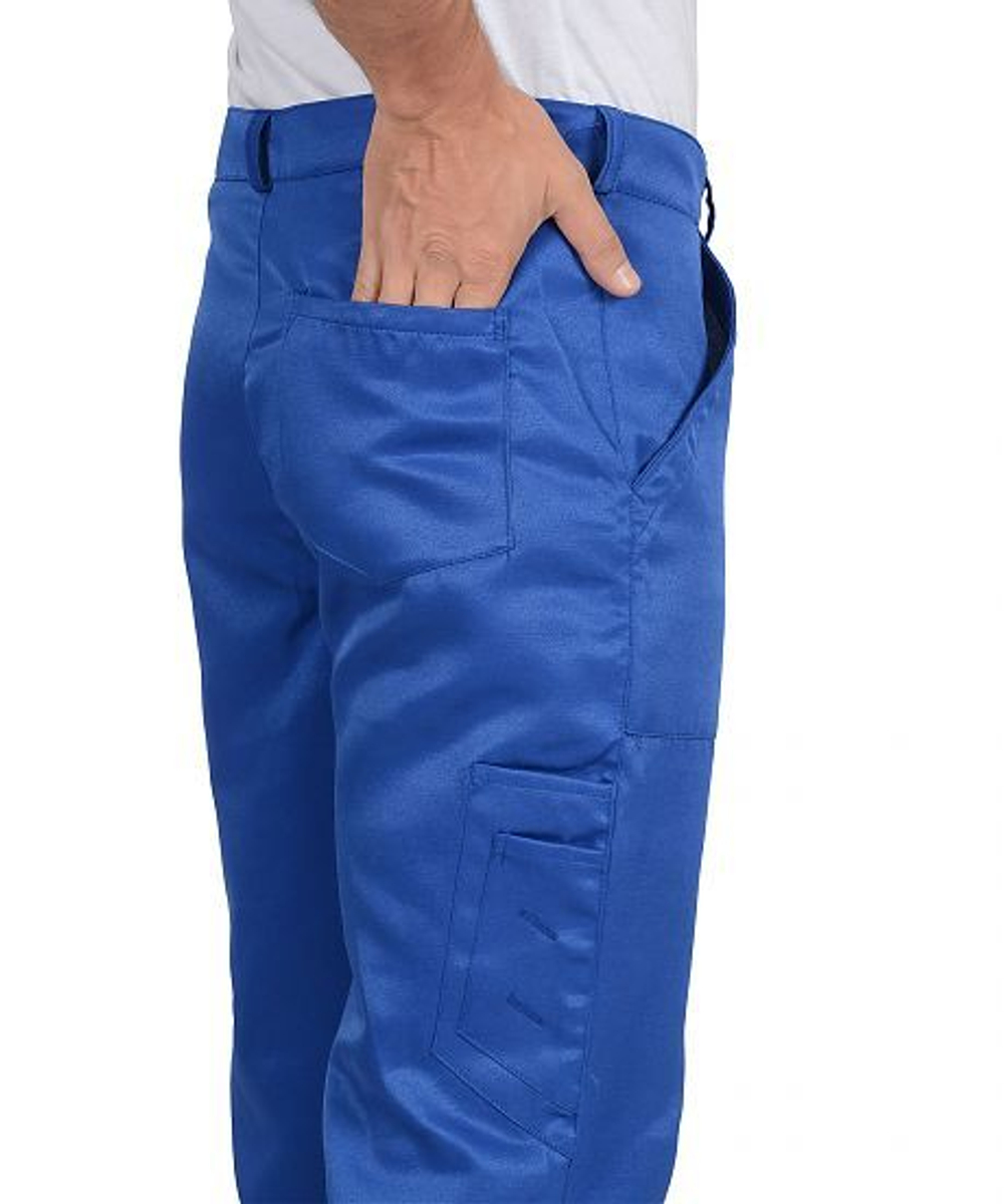 Брюки   рабочие Васильковые